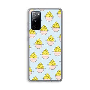 CaseCompany Citroenen: Samsung Galaxy S20 FE / S20 FE 5G Transparant Hoesje