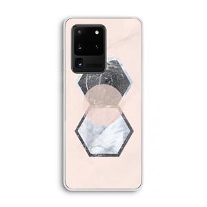 CaseCompany Creatieve toets: Samsung Galaxy S20 Ultra Transparant Hoesje
