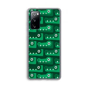 CaseCompany Crocs: Samsung Galaxy S20 FE / S20 FE 5G Transparant Hoesje