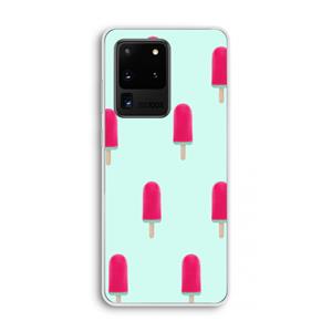 CaseCompany Waterijsje: Samsung Galaxy S20 Ultra Transparant Hoesje