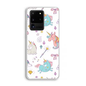 CaseCompany Fantasiewereld: Samsung Galaxy S20 Ultra Transparant Hoesje