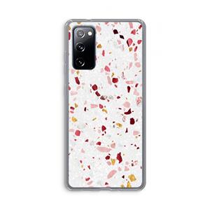 CaseCompany Terrazzo N°9: Samsung Galaxy S20 FE / S20 FE 5G Transparant Hoesje