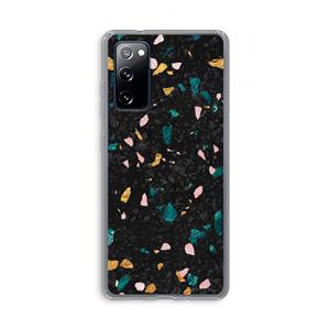 CaseCompany Terrazzo N°10: Samsung Galaxy S20 FE / S20 FE 5G Transparant Hoesje
