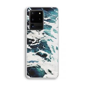 CaseCompany Golven: Samsung Galaxy S20 Ultra Transparant Hoesje