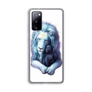 CaseCompany Child Of Light: Samsung Galaxy S20 FE / S20 FE 5G Transparant Hoesje