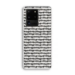 CaseCompany Crazy shapes: Samsung Galaxy S20 Ultra Transparant Hoesje