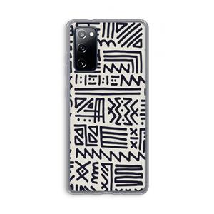 CaseCompany Marrakech print: Samsung Galaxy S20 FE / S20 FE 5G Transparant Hoesje