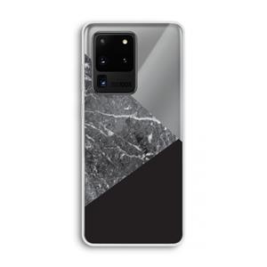 CaseCompany Combinatie marmer: Samsung Galaxy S20 Ultra Transparant Hoesje