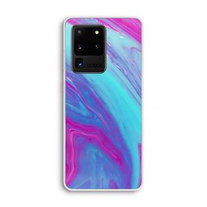 CaseCompany Zweverige regenboog: Samsung Galaxy S20 Ultra Transparant Hoesje