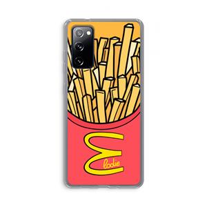 CaseCompany McElodie: Samsung Galaxy S20 FE / S20 FE 5G Transparant Hoesje