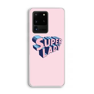 CaseCompany Superlady: Samsung Galaxy S20 Ultra Transparant Hoesje