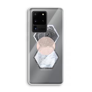 CaseCompany Creatieve toets: Samsung Galaxy S20 Ultra Transparant Hoesje