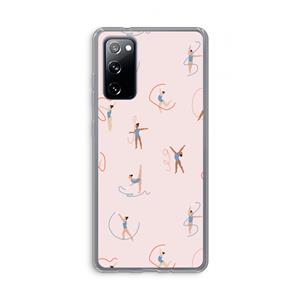 CaseCompany Dancing #3: Samsung Galaxy S20 FE / S20 FE 5G Transparant Hoesje