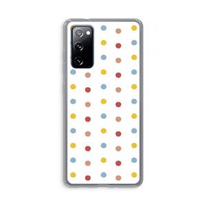 CaseCompany Bollen: Samsung Galaxy S20 FE / S20 FE 5G Transparant Hoesje