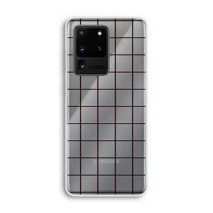CaseCompany Rooster: Samsung Galaxy S20 Ultra Transparant Hoesje