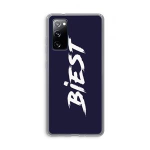 CaseCompany Biest: Samsung Galaxy S20 FE / S20 FE 5G Transparant Hoesje