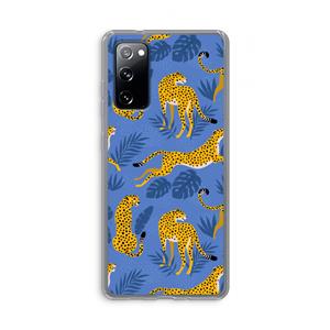 CaseCompany Luipaard: Samsung Galaxy S20 FE / S20 FE 5G Transparant Hoesje