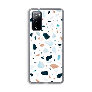 CaseCompany Terrazzo N°13: Samsung Galaxy S20 FE / S20 FE 5G Transparant Hoesje