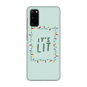CaseCompany It's Lit: Volledig geprint Samsung Galaxy S20 Hoesje