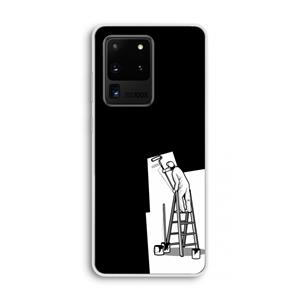 CaseCompany Musketon Painter: Samsung Galaxy S20 Ultra Transparant Hoesje