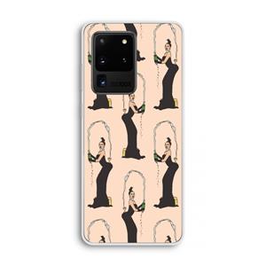 CaseCompany Pop Some Kim: Samsung Galaxy S20 Ultra Transparant Hoesje