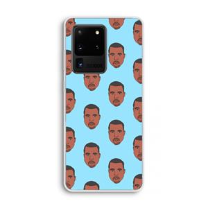 CaseCompany Kanye Call Me℃: Samsung Galaxy S20 Ultra Transparant Hoesje