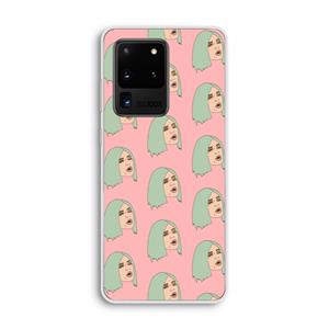 CaseCompany King Kylie: Samsung Galaxy S20 Ultra Transparant Hoesje
