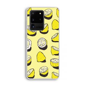 CaseCompany When Life Gives You Lemons...: Samsung Galaxy S20 Ultra Transparant Hoesje