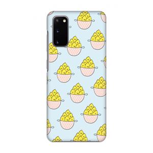 CaseCompany Citroenen: Volledig geprint Samsung Galaxy S20 Hoesje