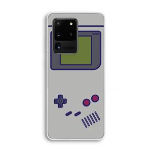 CaseCompany Game On: Samsung Galaxy S20 Ultra Transparant Hoesje