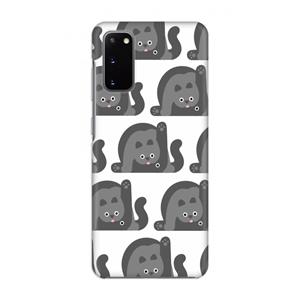 CaseCompany Cats: Volledig geprint Samsung Galaxy S20 Hoesje