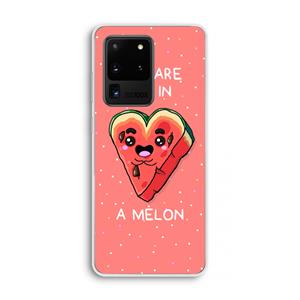 CaseCompany One In A Melon: Samsung Galaxy S20 Ultra Transparant Hoesje