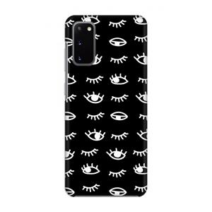 CaseCompany Eye pattern #3: Volledig geprint Samsung Galaxy S20 Hoesje