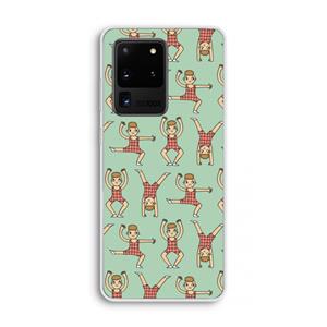 CaseCompany Gymboys: Samsung Galaxy S20 Ultra Transparant Hoesje