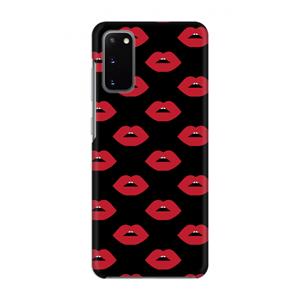 CaseCompany Lips: Volledig geprint Samsung Galaxy S20 Hoesje
