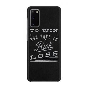 CaseCompany Risk loss: Volledig geprint Samsung Galaxy S20 Hoesje