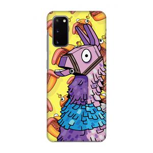 CaseCompany Loot Burger: Volledig geprint Samsung Galaxy S20 Hoesje
