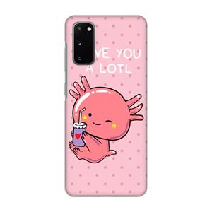 CaseCompany Love You A Lotl: Volledig geprint Samsung Galaxy S20 Hoesje