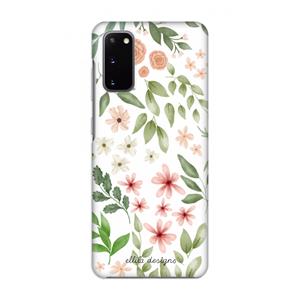 CaseCompany Botanical sweet flower heaven: Volledig geprint Samsung Galaxy S20 Hoesje