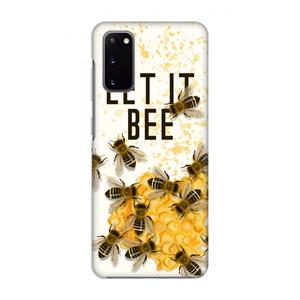 CaseCompany Let it bee: Volledig geprint Samsung Galaxy S20 Hoesje