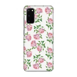 CaseCompany Kleine roosjes: Volledig geprint Samsung Galaxy S20 Hoesje