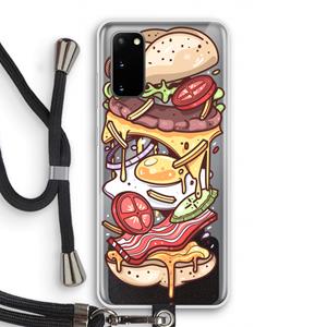 CaseCompany Diet Coke Please: Samsung Galaxy S20 Transparant Hoesje met koord