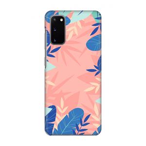 CaseCompany Tropisch: Volledig geprint Samsung Galaxy S20 Hoesje