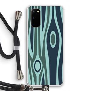 CaseCompany Bast B: Samsung Galaxy S20 Transparant Hoesje met koord