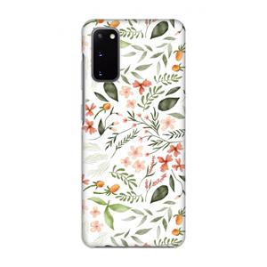 CaseCompany Sweet little flowers: Volledig geprint Samsung Galaxy S20 Hoesje