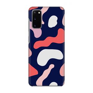 CaseCompany Memphis Shapes Pink: Volledig geprint Samsung Galaxy S20 Hoesje