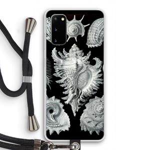 CaseCompany Haeckel Prosobranchia: Samsung Galaxy S20 Transparant Hoesje met koord