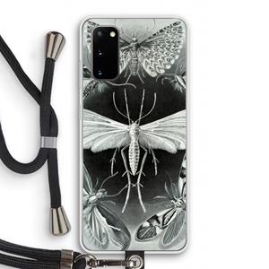 CaseCompany Haeckel Tineida: Samsung Galaxy S20 Transparant Hoesje met koord