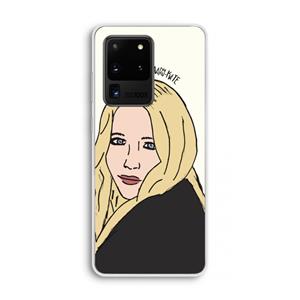 CaseCompany Mary Kate: Samsung Galaxy S20 Ultra Transparant Hoesje
