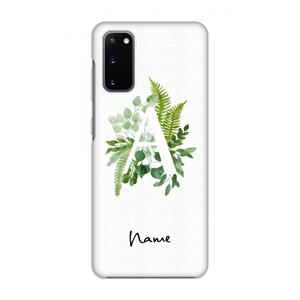 CaseCompany Green Brush: Volledig geprint Samsung Galaxy S20 Hoesje